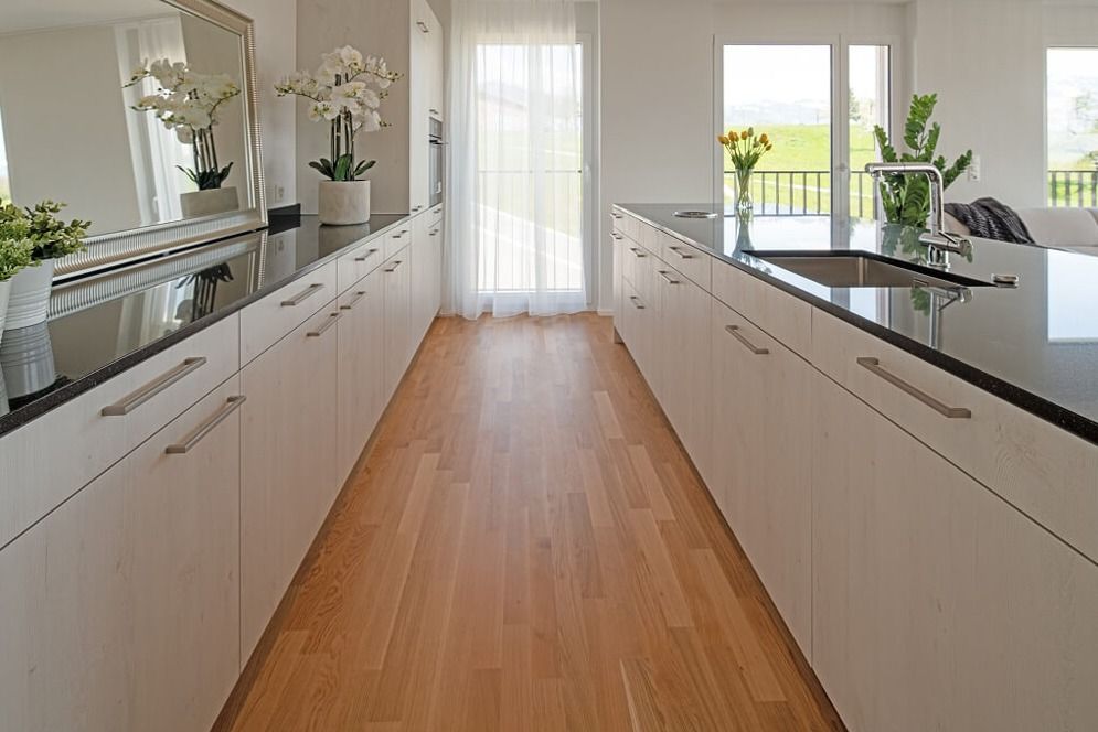 3,5-Zimmer-Wohnung mit Balkon und Hofbereich